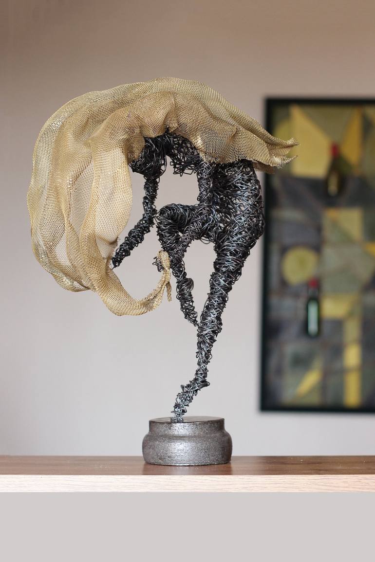 Original Abstract Culture Sculpture by Karen Akhikyan