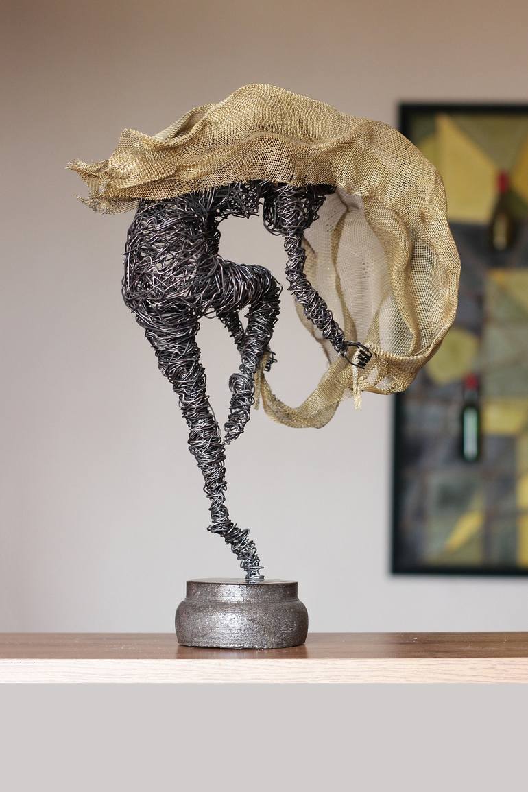 Original Abstract Culture Sculpture by Karen Akhikyan