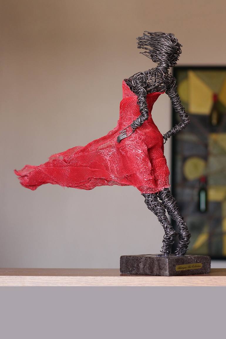 Original Abstract Body Sculpture by Karen Akhikyan