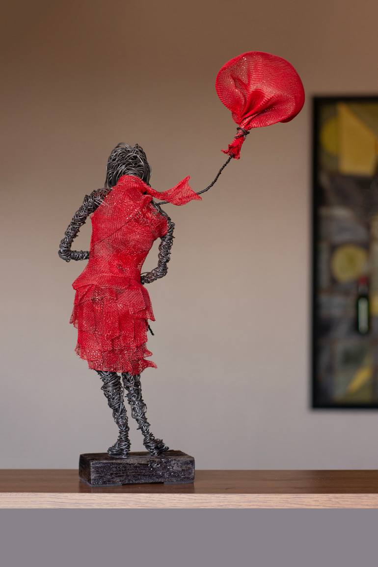 Original Abstract Cinema Sculpture by Karen Akhikyan