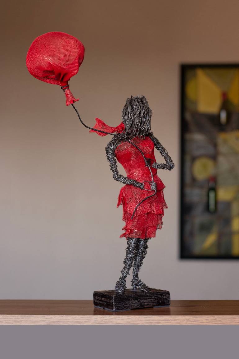 Original Abstract Cinema Sculpture by Karen Akhikyan