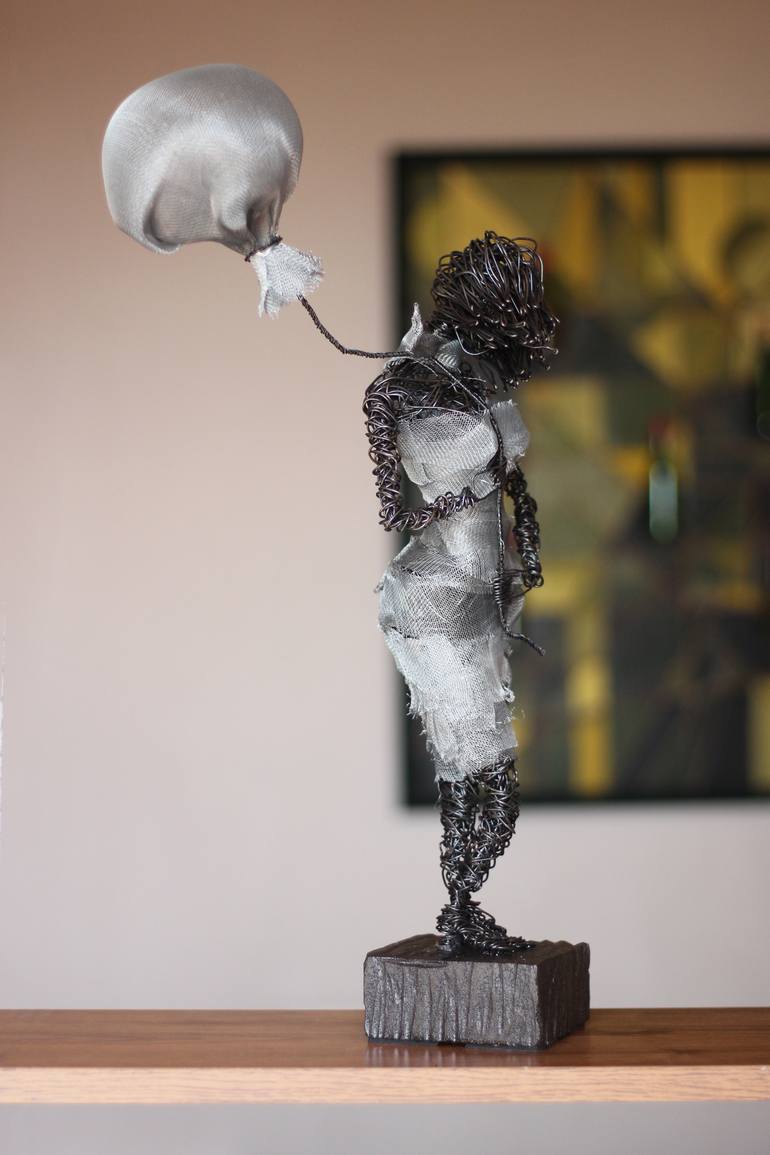 Original Abstract Body Sculpture by Karen Akhikyan