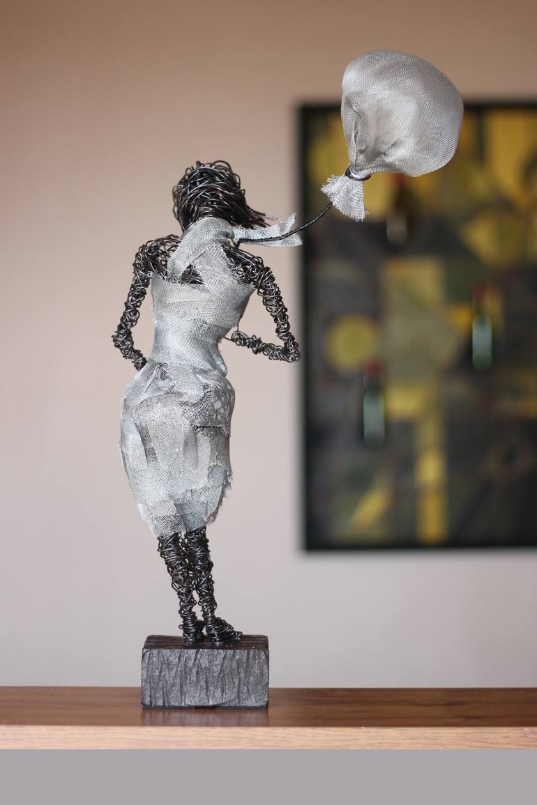 Original Abstract Body Sculpture by Karen Akhikyan