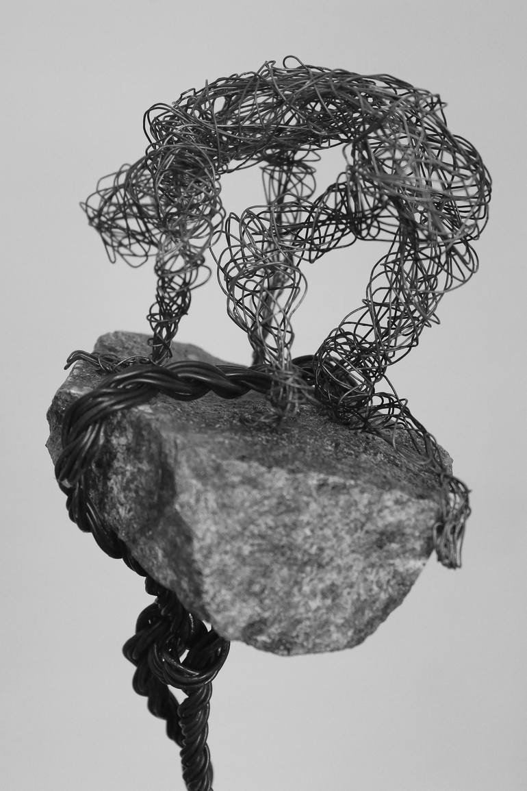 Print of Abstract Men Sculpture by Karen Akhikyan