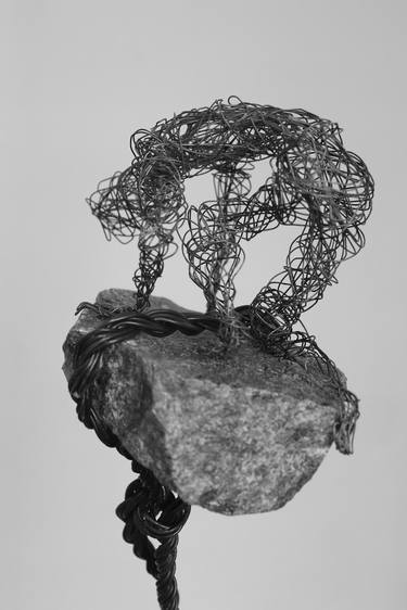 Print of Men Sculpture by Karen Akhikyan