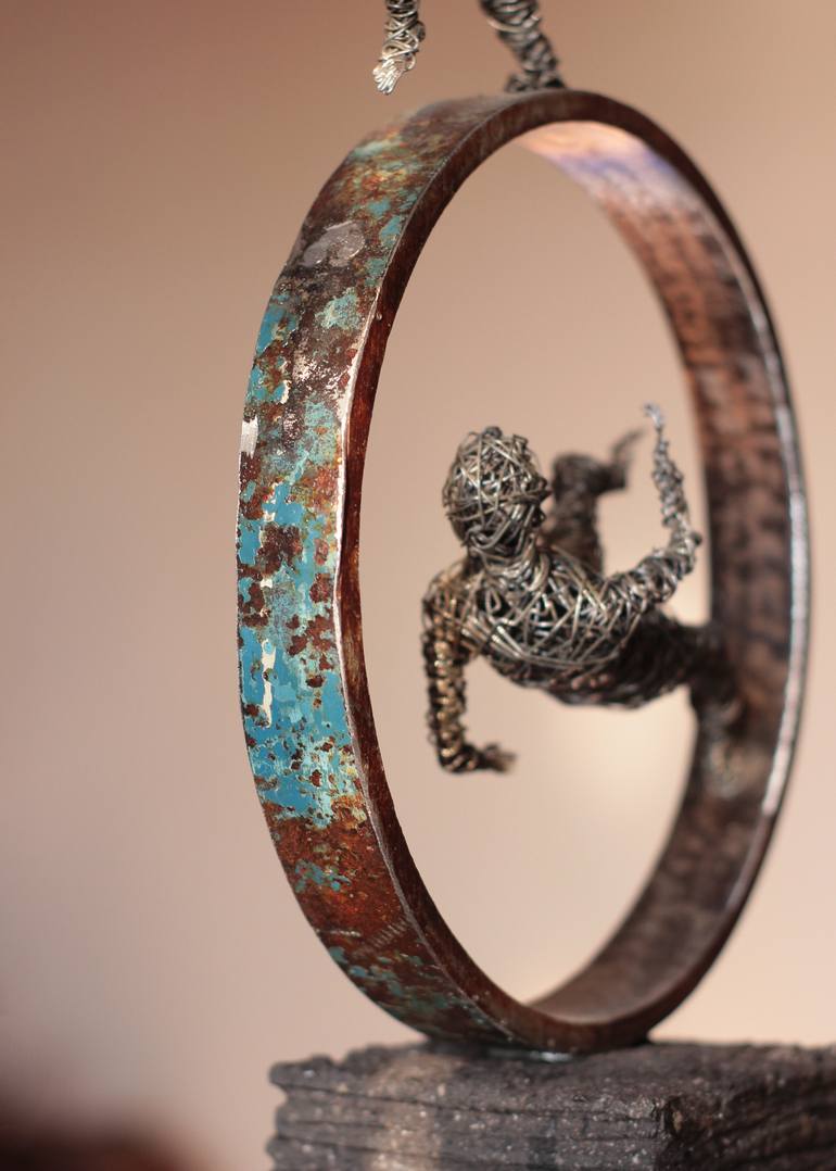 Original Abstract Body Sculpture by Karen Akhikyan