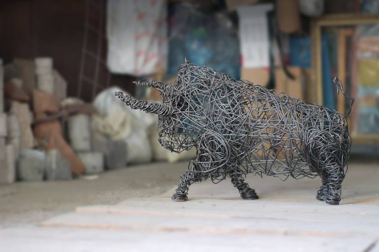 Original Modern Animal Sculpture by Karen Akhikyan