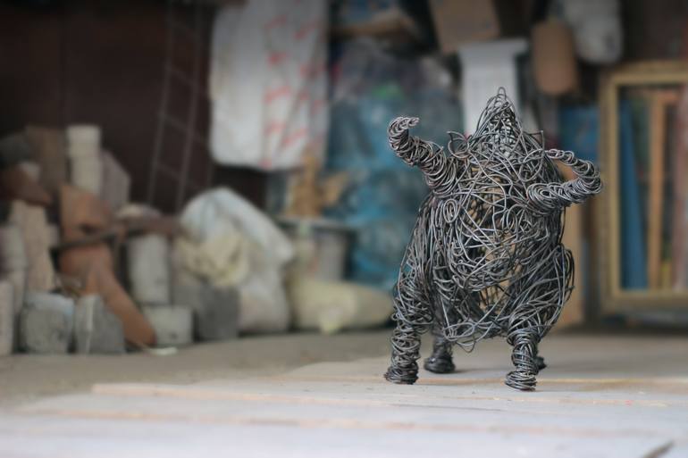 Original Animal Sculpture by Karen Akhikyan