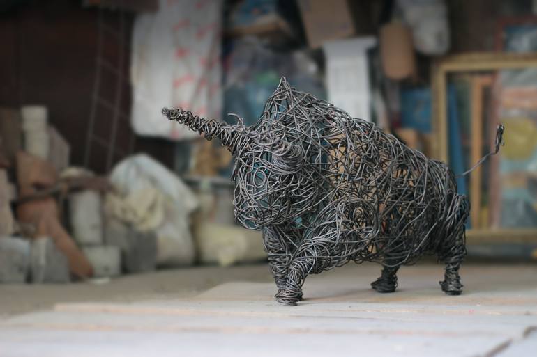 Original Modern Animal Sculpture by Karen Akhikyan