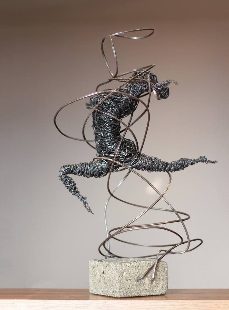 Original Abstract Women Sculpture by Karen Akhikyan