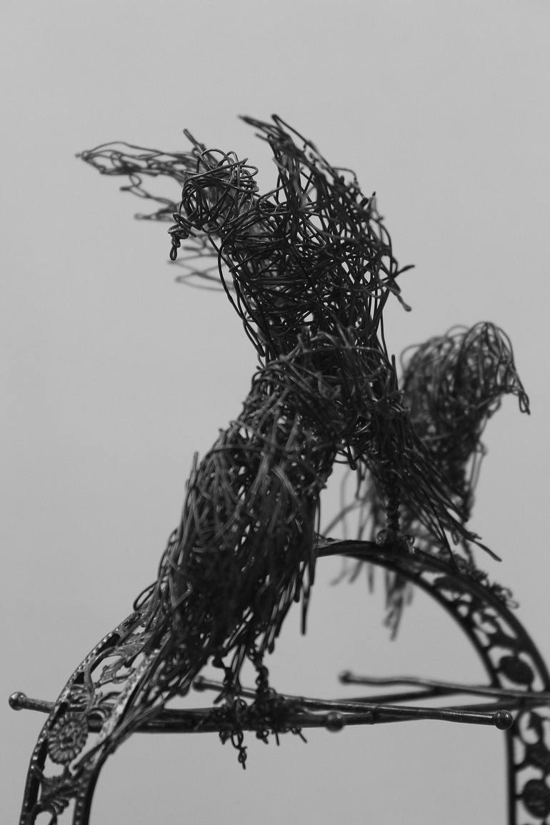Original Realism Animal Sculpture by Karen Akhikyan