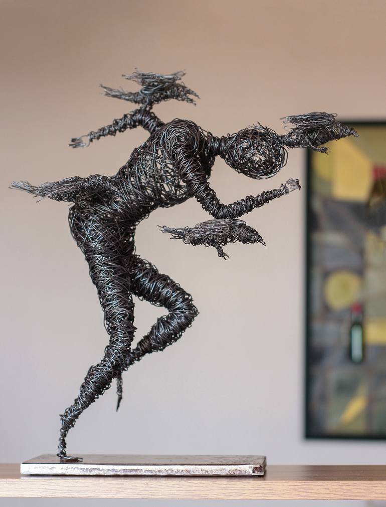 Original Abstract Sculpture by Karen Akhikyan