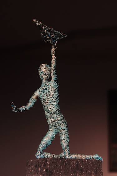 Original Abstract Body Sculpture by Karen Akhikyan