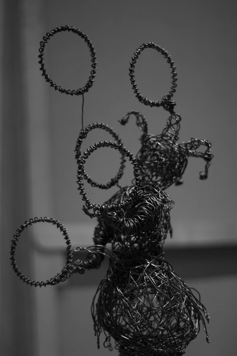 Original Abstract Sculpture by Karen Akhikyan