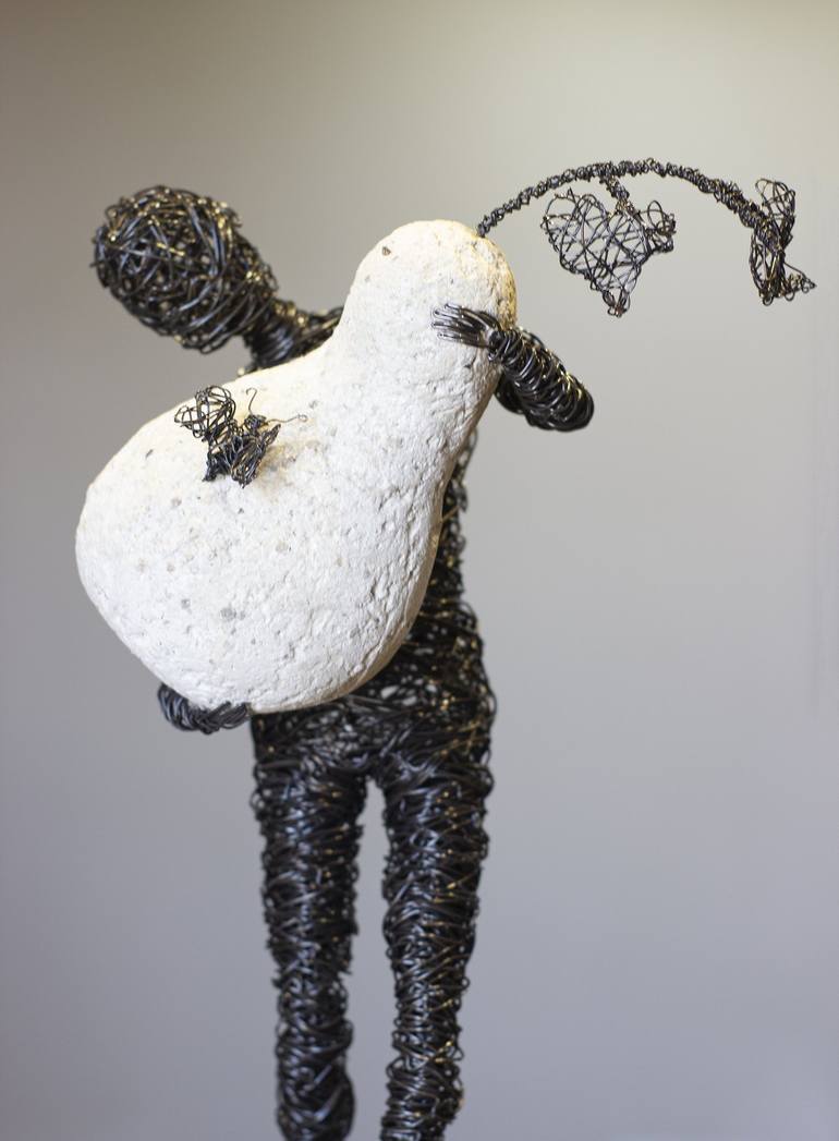 Original Abstract Expressionism Animal Sculpture by Karen Akhikyan