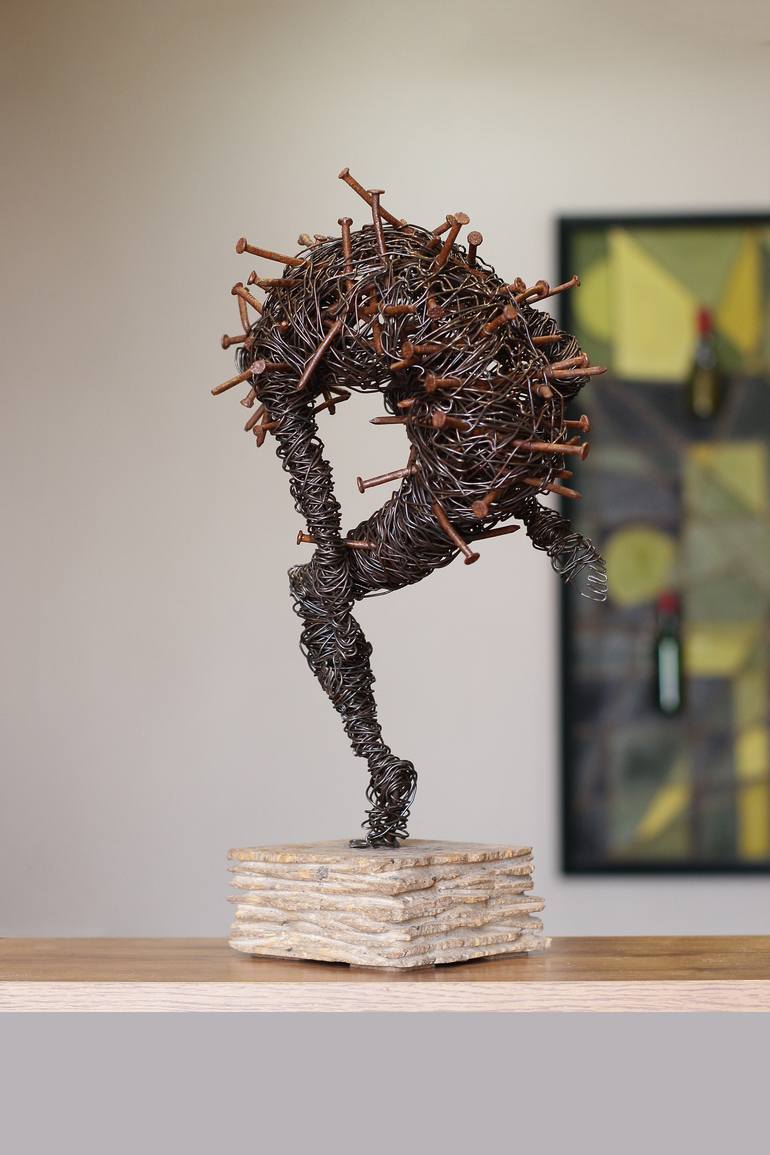 Original Expressionism Body Sculpture by Karen Akhikyan