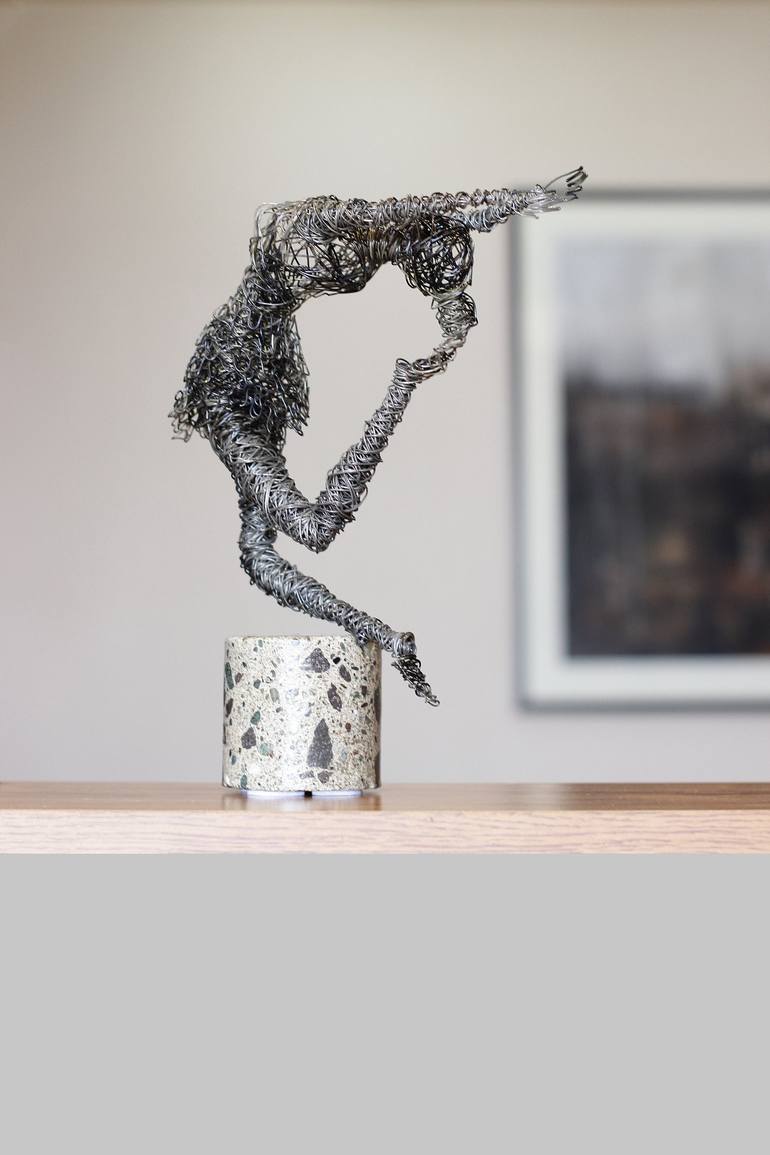 Original Abstract Women Sculpture by Karen Akhikyan