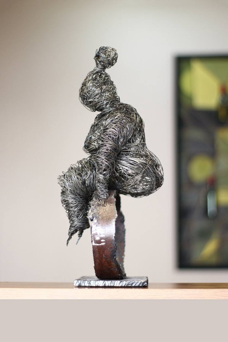 Original Women Sculpture by Karen Akhikyan