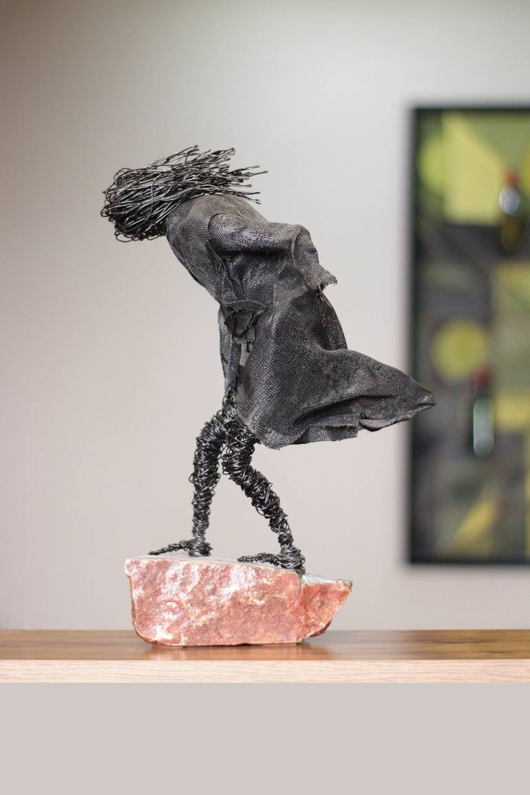 Original Figurative Cinema Sculpture by Karen Akhikyan