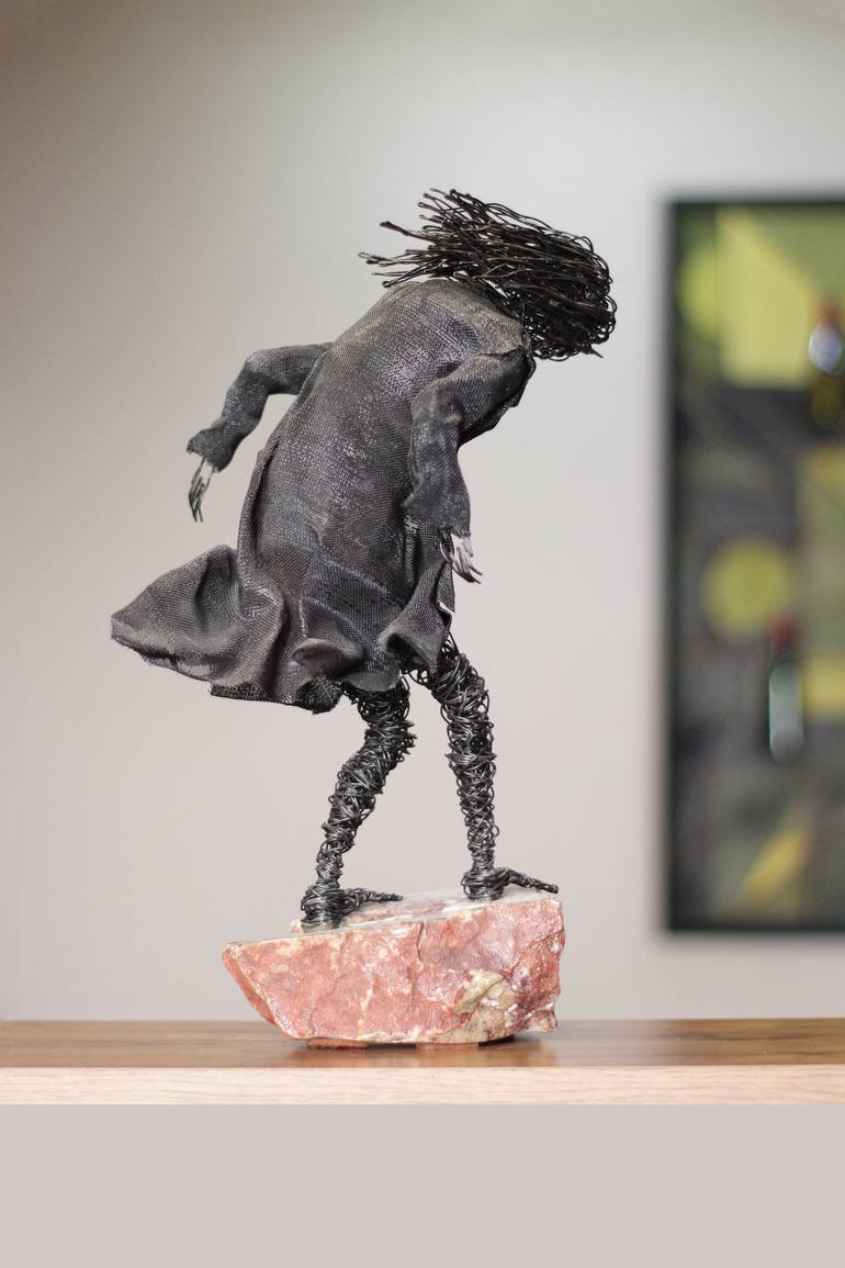 Original Figurative Cinema Sculpture by Karen Akhikyan