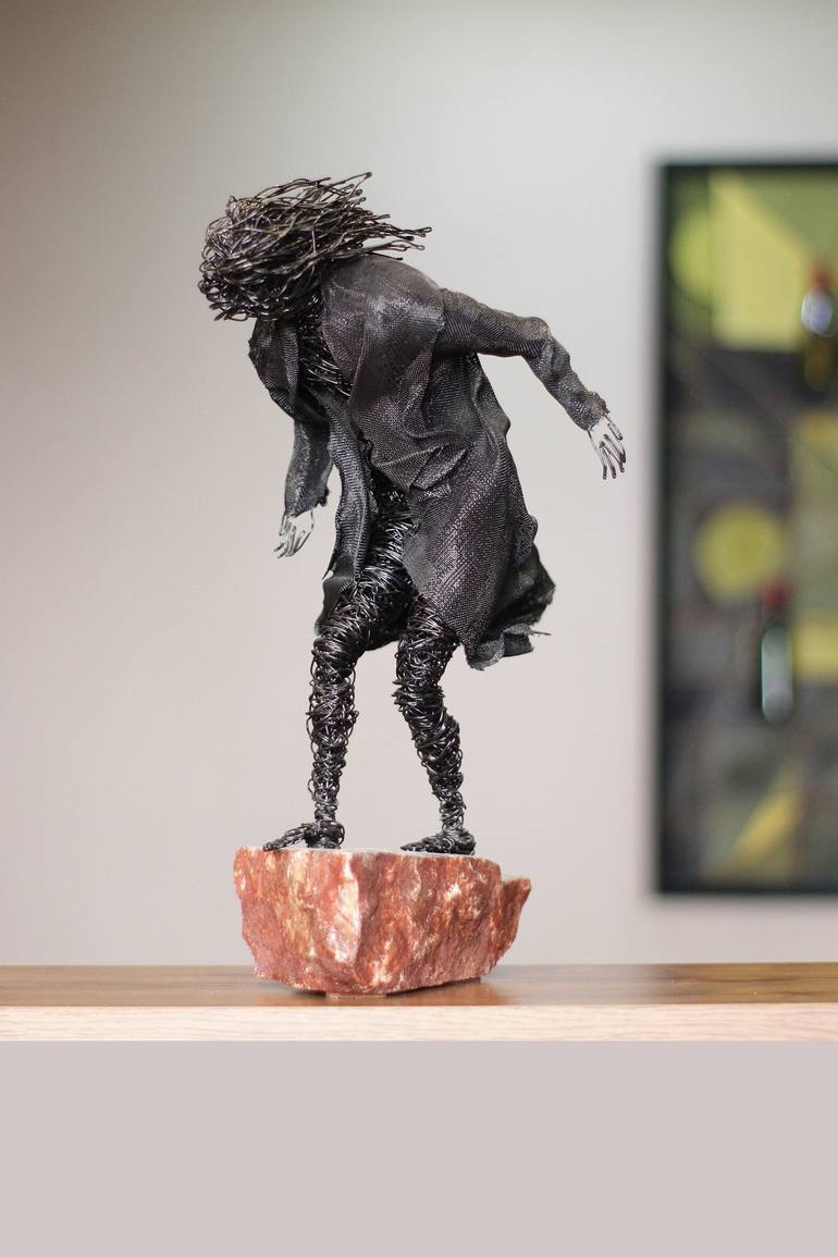 Original Figurative Cinema Sculpture by Karen Akhikyan