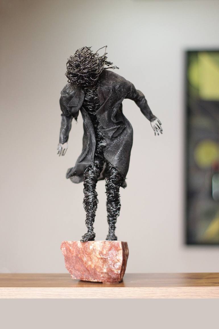 Original Figurative Cinema Sculpture by Karen Akhikyan