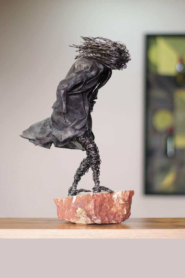 Original Figurative Cinema Sculpture by Karen Akhikyan