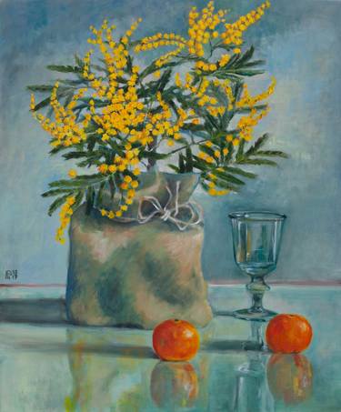 Still Life With Mimosa thumb