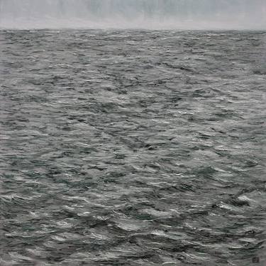 Original Abstract Expressionism Seascape Paintings by Liudmila Pisliakova