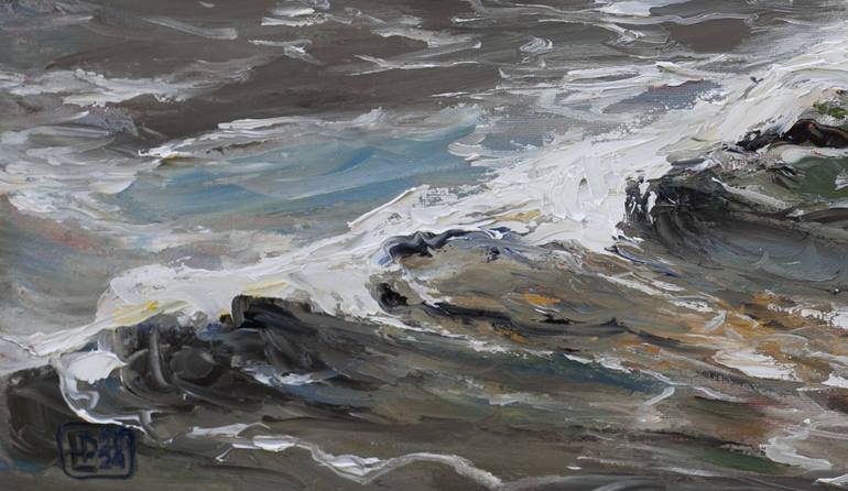 Original Contemporary Landscape Painting by Liudmila Pisliakova