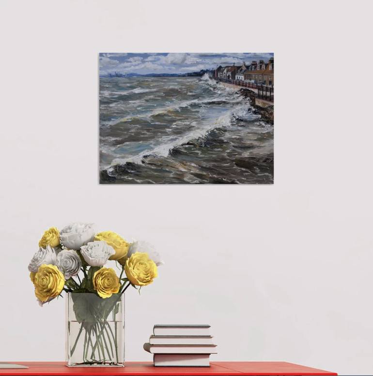 Original Contemporary Landscape Painting by Liudmila Pisliakova