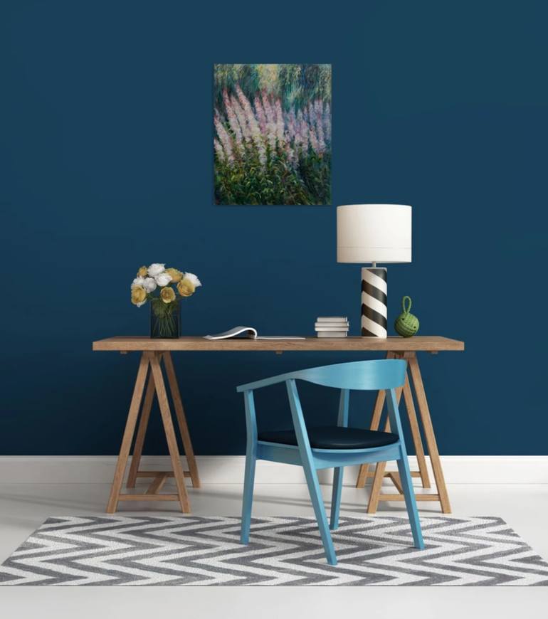 Original Contemporary Botanic Painting by Liudmila Pisliakova