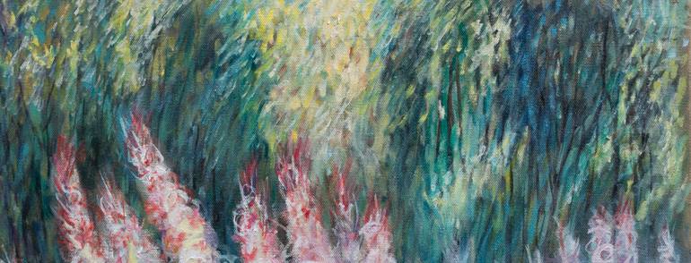 Original Contemporary Botanic Painting by Liudmila Pisliakova