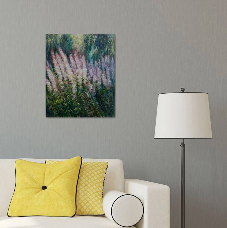 Original Contemporary Botanic Painting by Liudmila Pisliakova