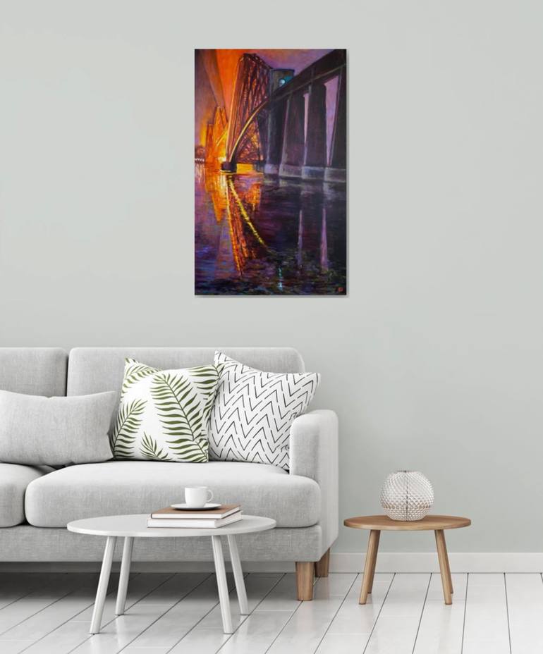 Original Contemporary Architecture Painting by Liudmila Pisliakova