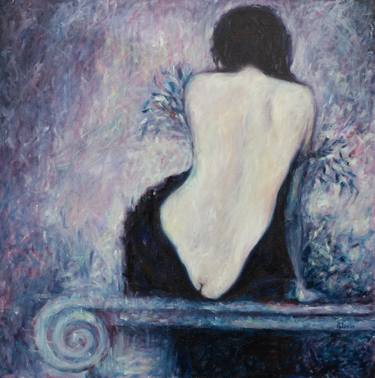 Original Abstract Women Paintings by Liudmila Pisliakova