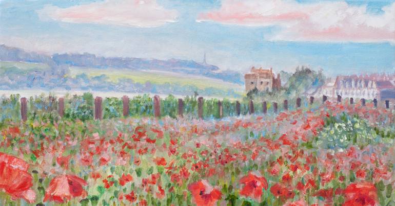 Original Contemporary Landscape Painting by Liudmila Pisliakova