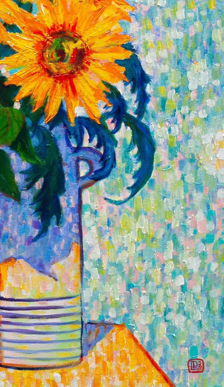 Original Impressionism Botanic Painting by Liudmila Pisliakova