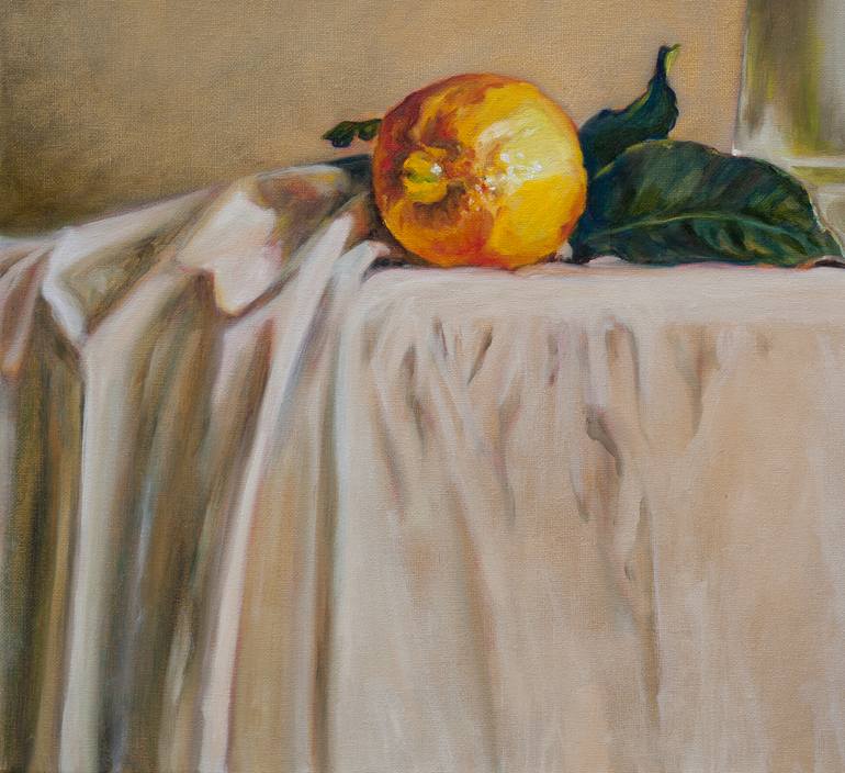 Original Minimalism Still Life Painting by Liudmila Pisliakova