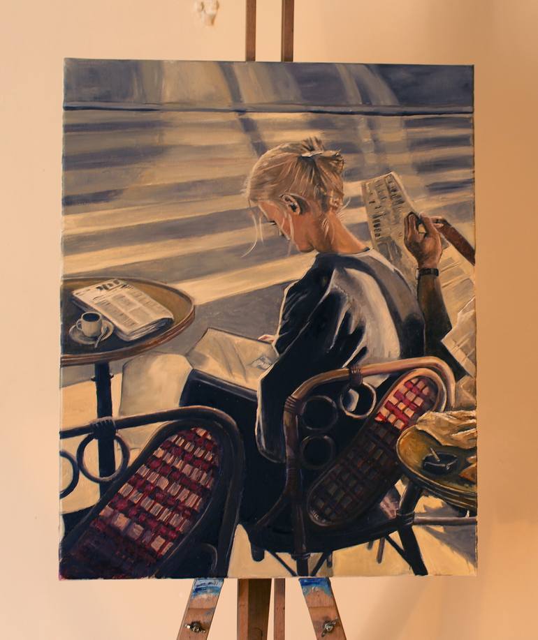 Mid Morning Painting by Tom Cookson | Saatchi Art