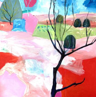 Original Expressionism Landscape Paintings by Joanna Cole