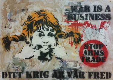 Print of Street Art Political Paintings by Fernando Caceres