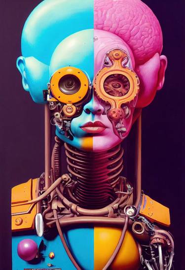 Print of Surrealism Science/Technology Digital by SANTA SOMBRA