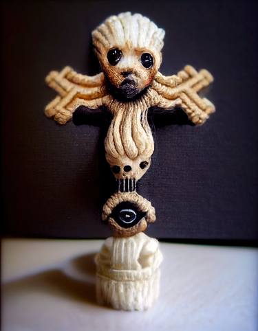 Demonology in knitting image