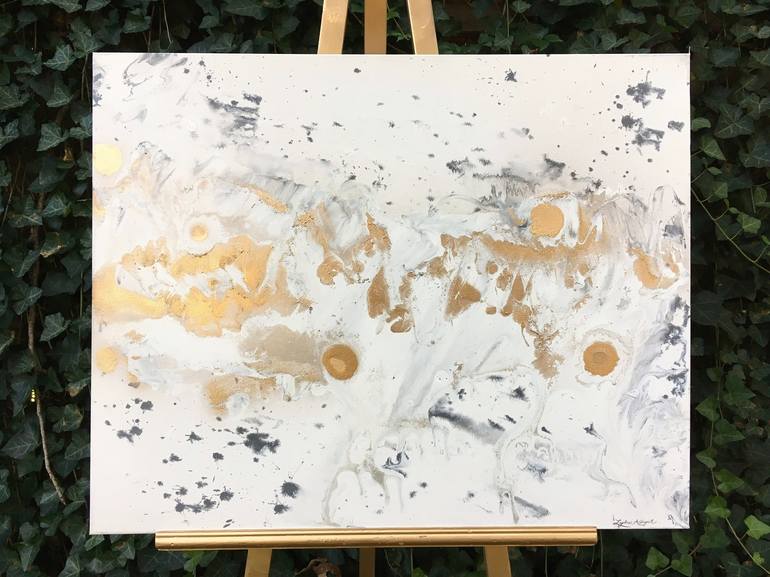 Original Modern Abstract Painting by Lydia Abigail