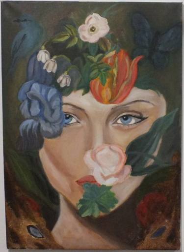 Original Women Paintings by Robin Stříbný