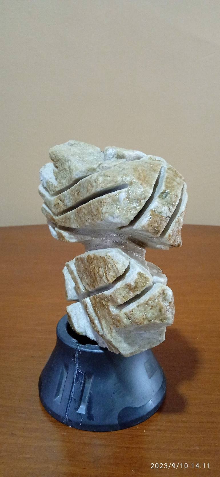 Original Abstract Sculpture by Jose Gregorio Granadillo Viloria