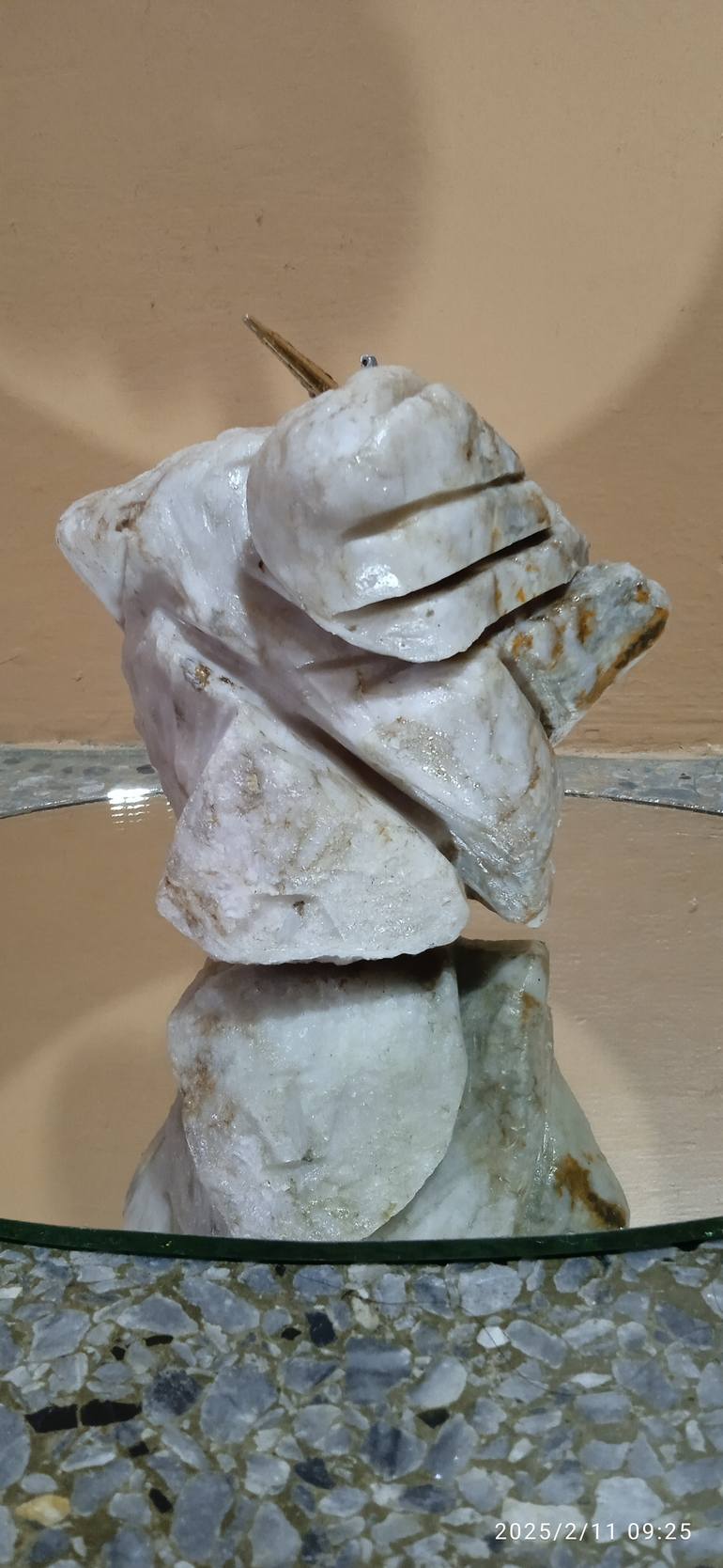 Original Abstract Sculpture by Jose Gregorio Granadillo Viloria