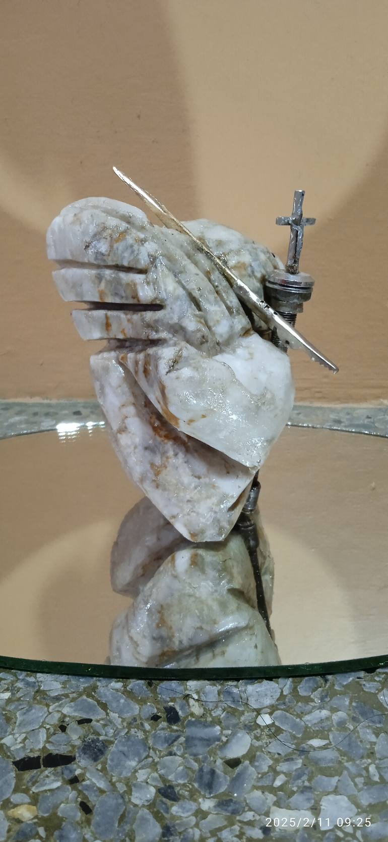 Original Abstract Sculpture by Jose Gregorio Granadillo Viloria