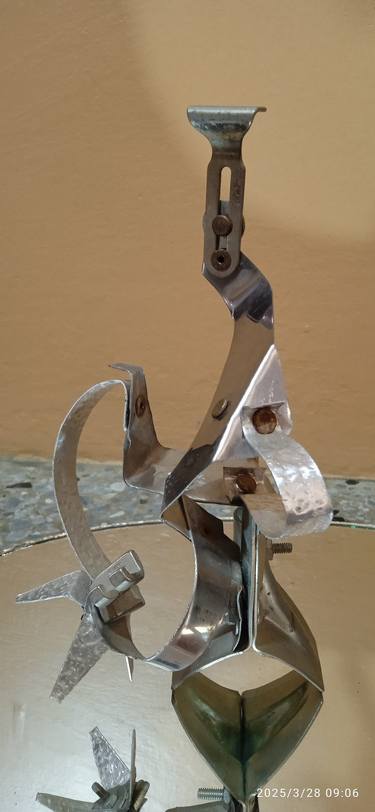 Original Abstract Sculpture by Jose Gregorio Granadillo Viloria